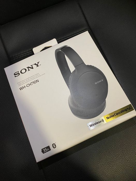 Sony WH-CH710N – Headphones Novos, Wireless, Noise Cancelling – Pretos