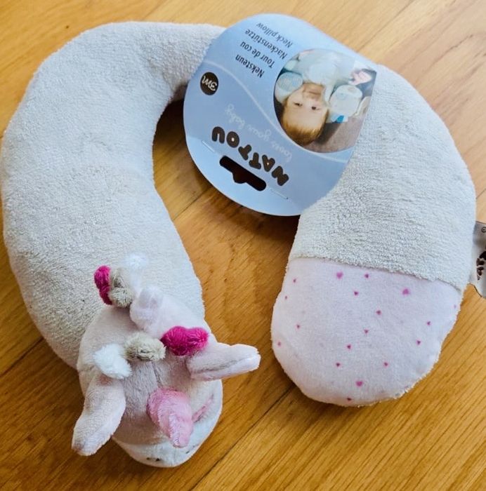 Almofada de viagem de pescoço para bebé