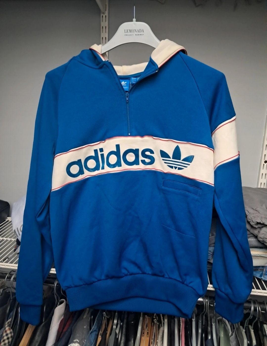 Bluza adidas z kapturem adidas orginals ny 1986 hooddie