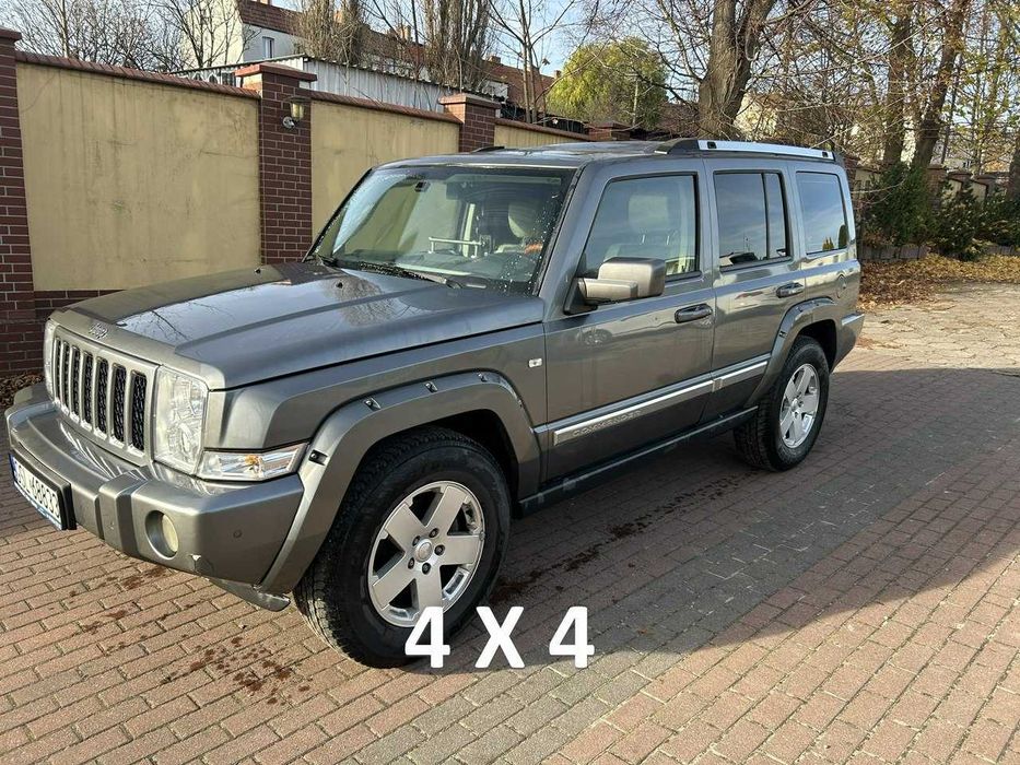 Jeep Commander 4x4 7-osób 215 KM nawigacja kamera