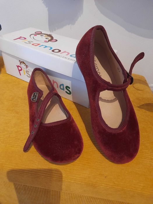 Sapatos sandalias Pisamonas Veludo Criança