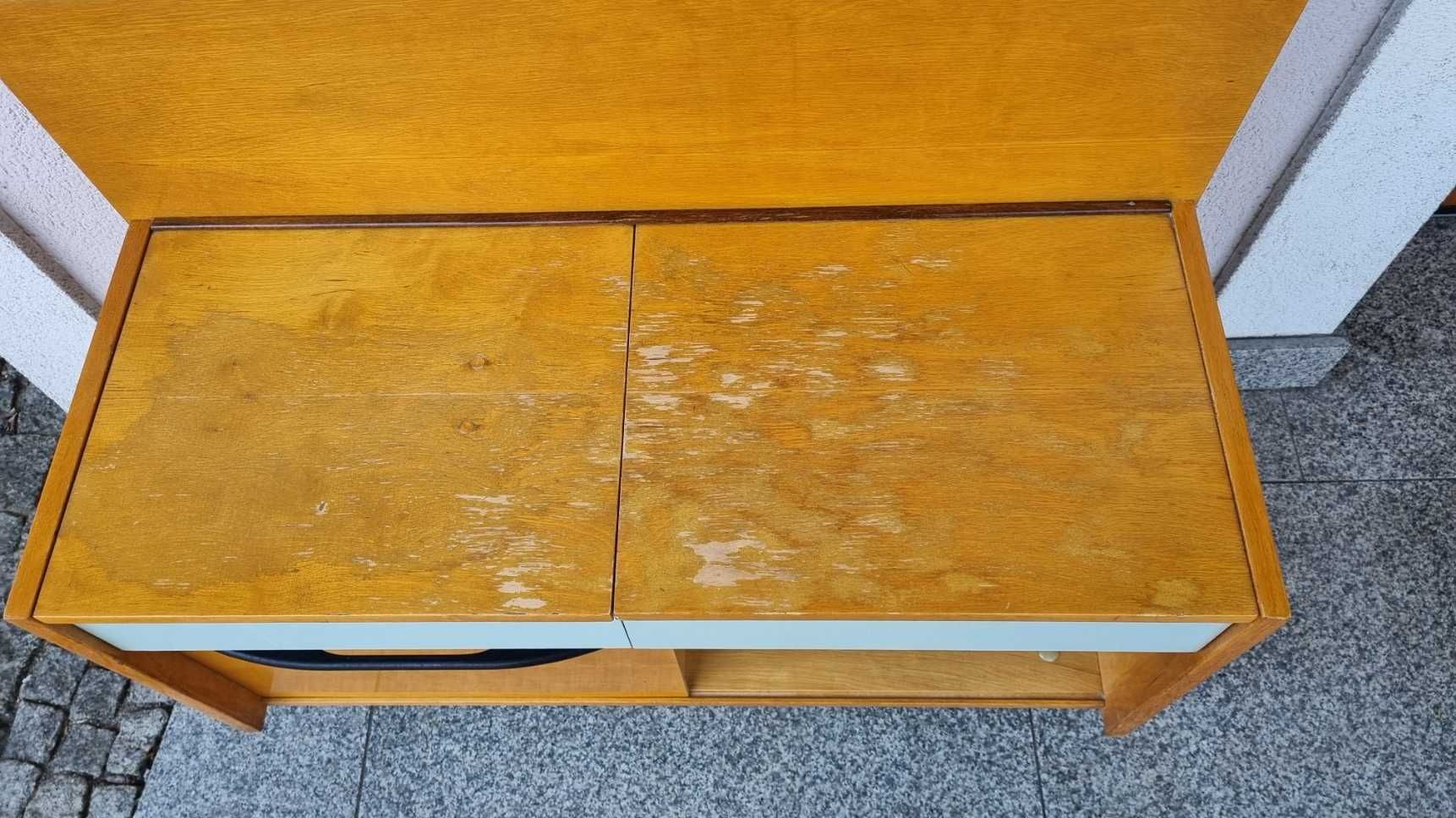 Szafka nocna toaletka Design PRL lata 60 Czechosłowacja UP Zavody