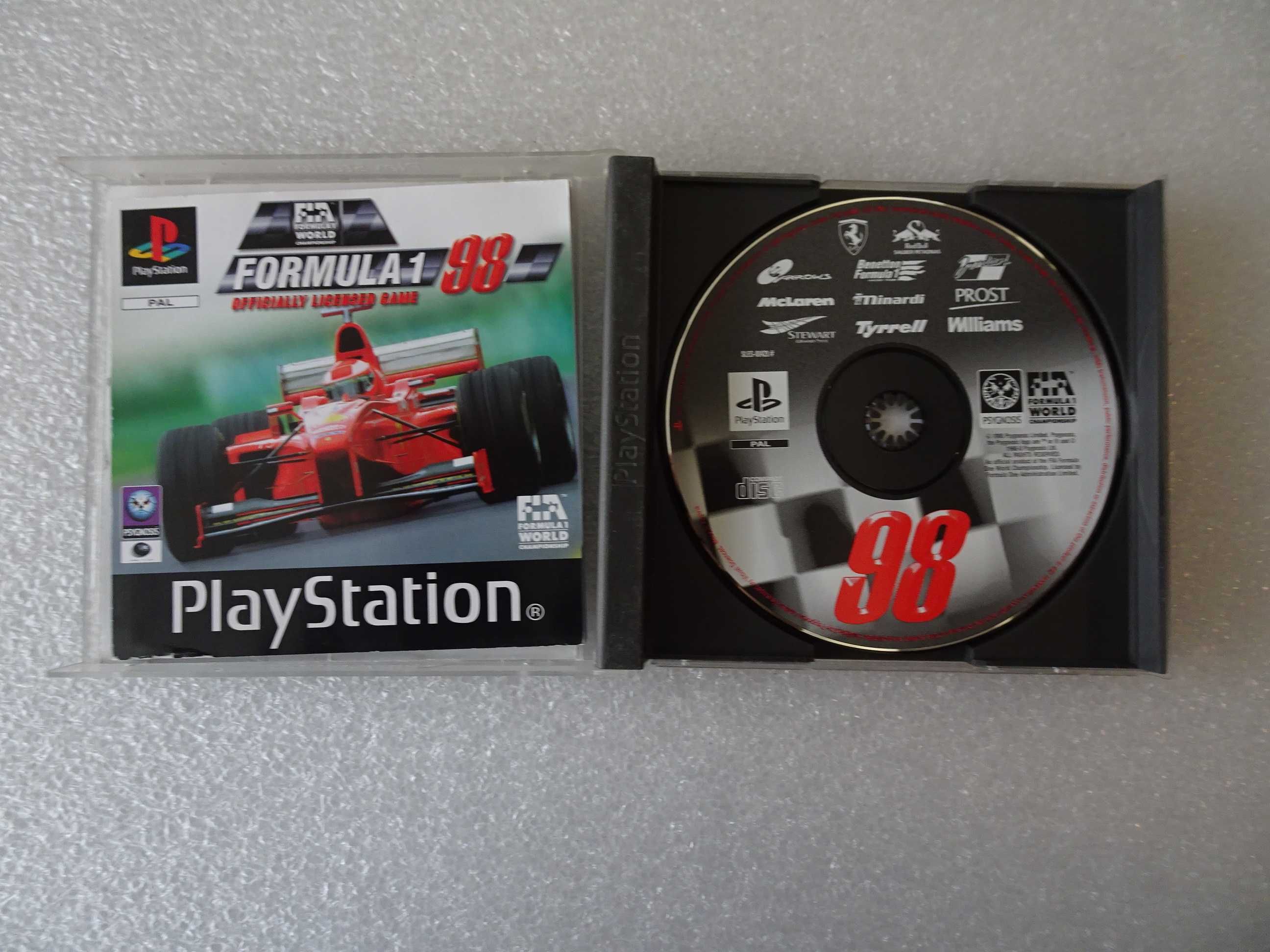 Jogo Playstation 1 - PS1 Fórmula 1 98 - Officially Licensed Game