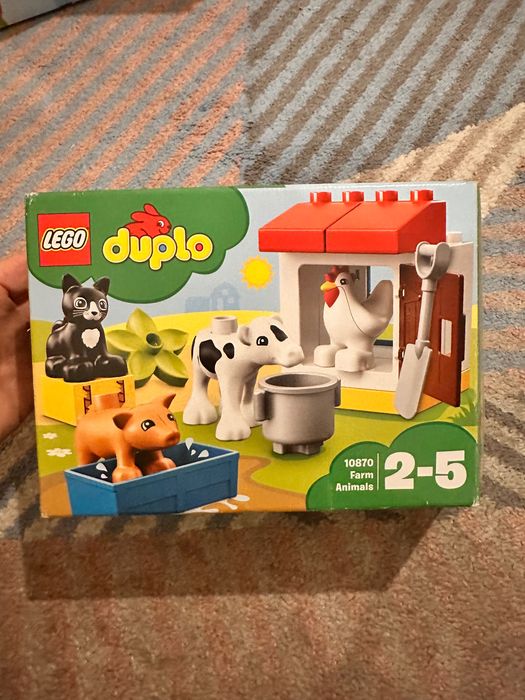 Lego Duplo 5 zestawów używane kompletne zwierzątka