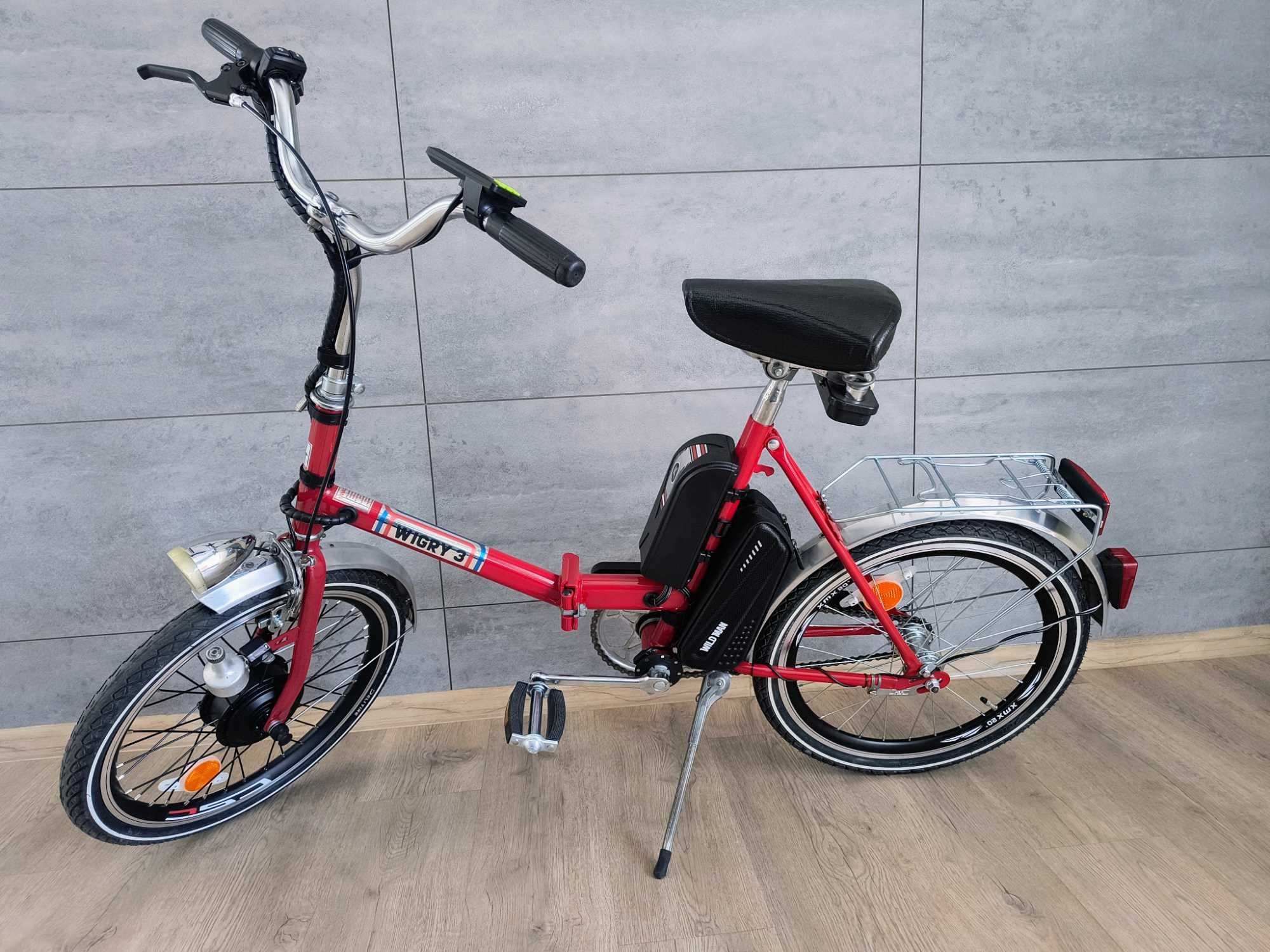 Wigry 3, e-wigry, rower elektryczny, klasyk PRL