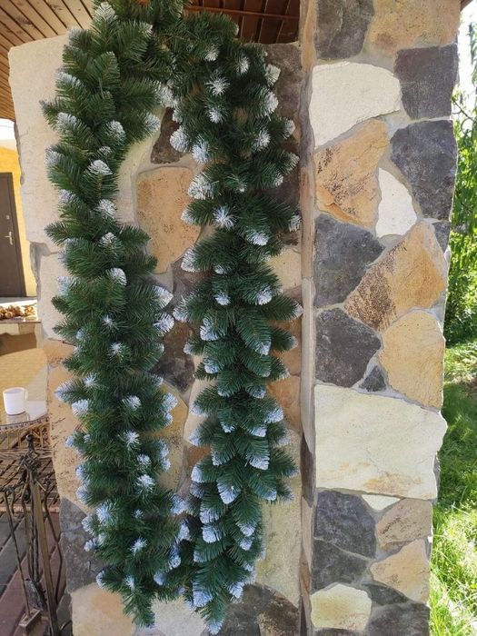 Гірлянда ялинкова, хвойна гірлянда, гірлянда з ялинки