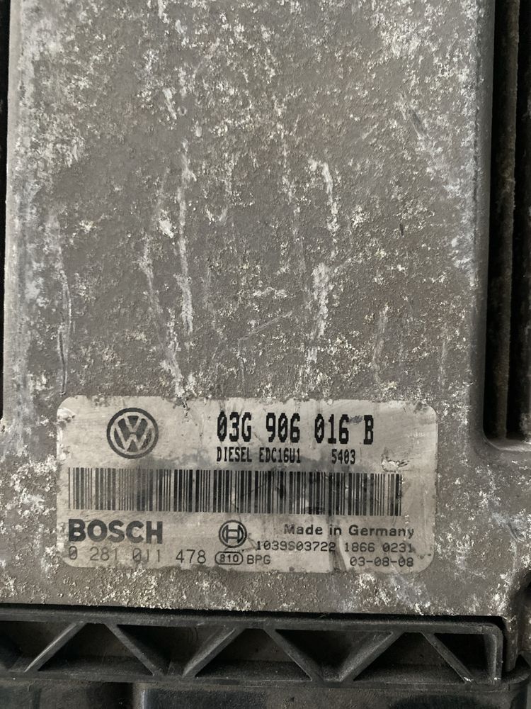 Komputer sterownik silnika VW skoda Seat Audi 03G.906.016B