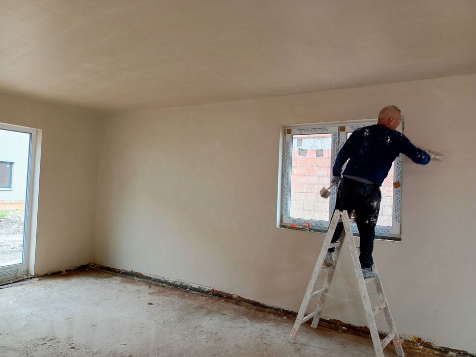 Tynki maszynowe Gładzie gipsowe Najwyższa jakość Wrocław Tynkowanie