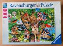 Puzzle Ravensburger 1000 "Bird Village"