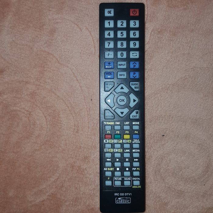 Пульт ДУ универсальный DTV CLASSIC IRC OD DTV1, IRC84053