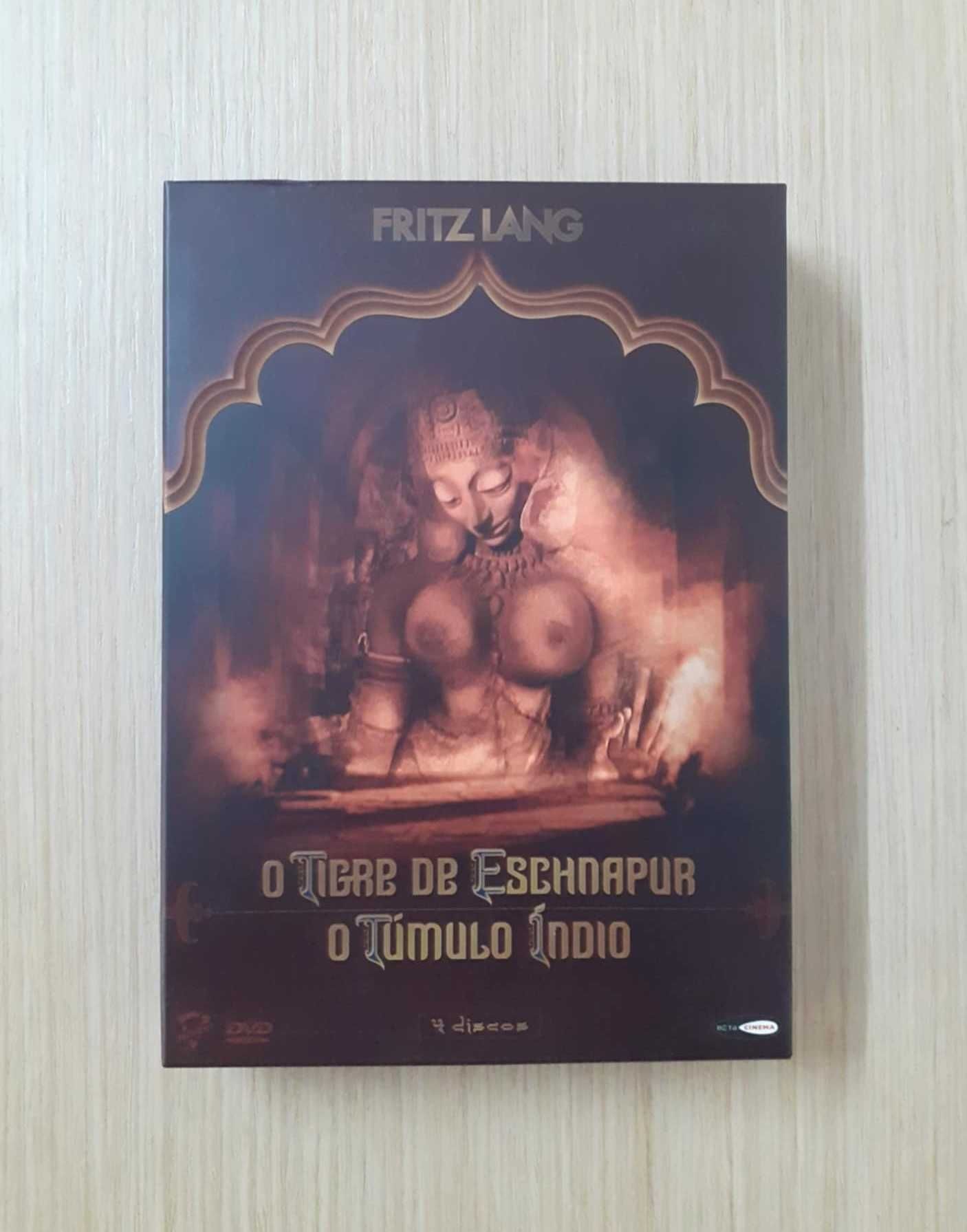 Pack: O Tigre de Eschnapur / O Túmulo Índio (4x DVD)