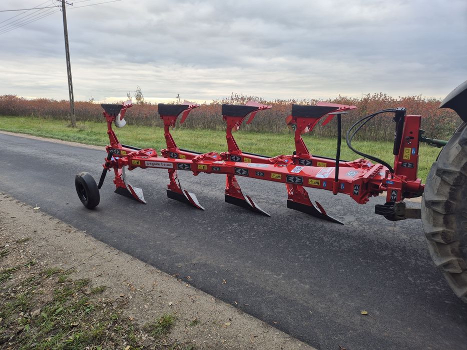 Pług 4 skibowy Obrotowy Gregoire-Besson RWY4!! Zabezpieczenie Non-Stop