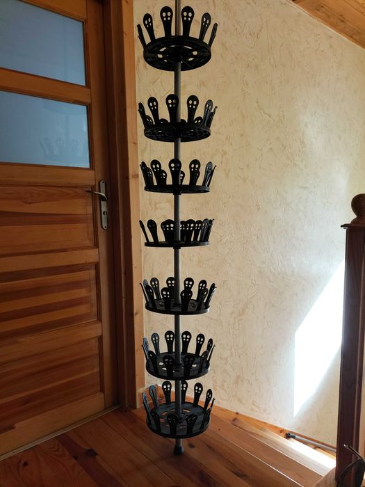 Stojak na buty obrotowy