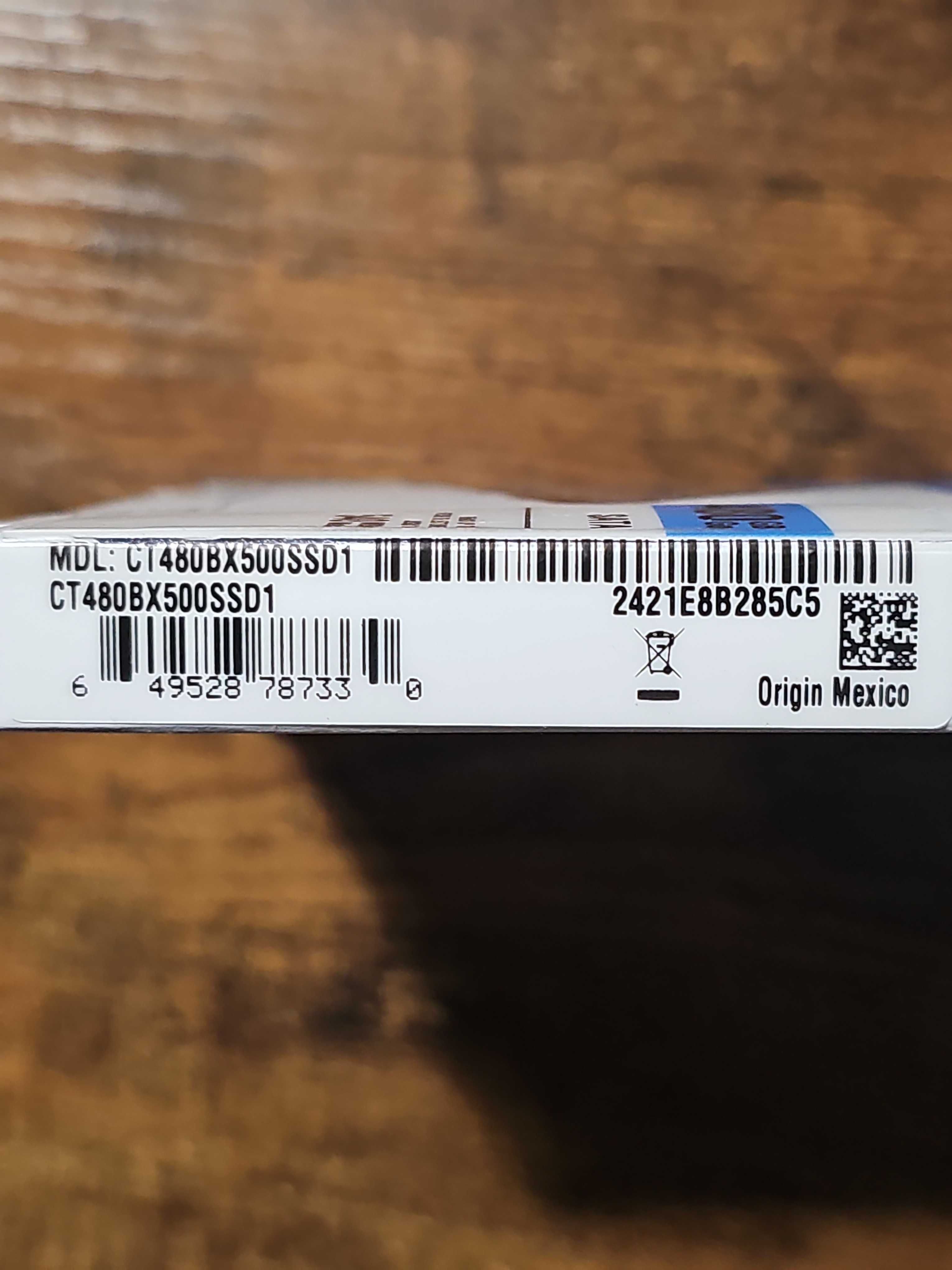 Crucial BX500 480GB 2,5" (CT480BX500SSD1)