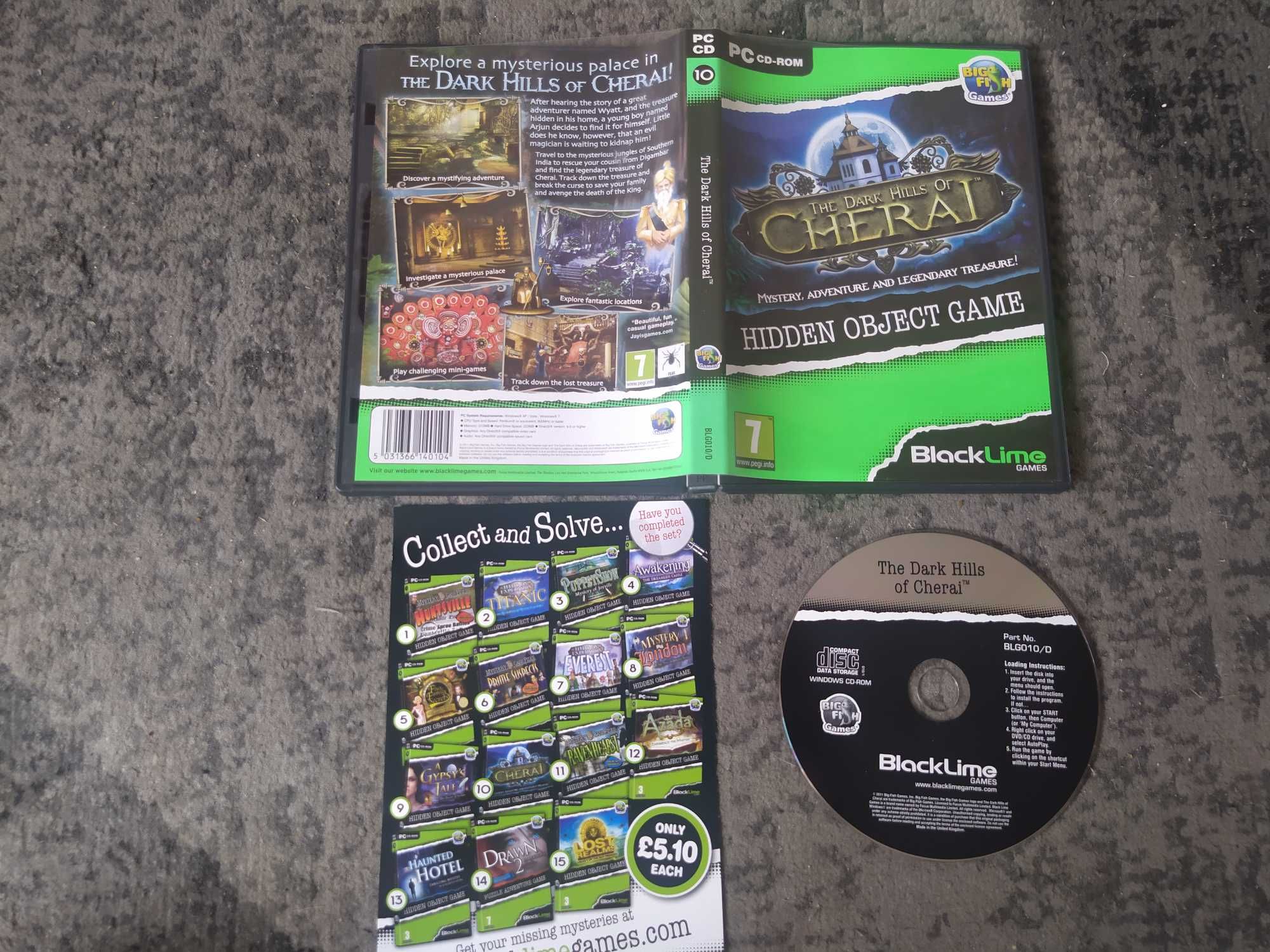 The Dark Hills of Cherai PC CD