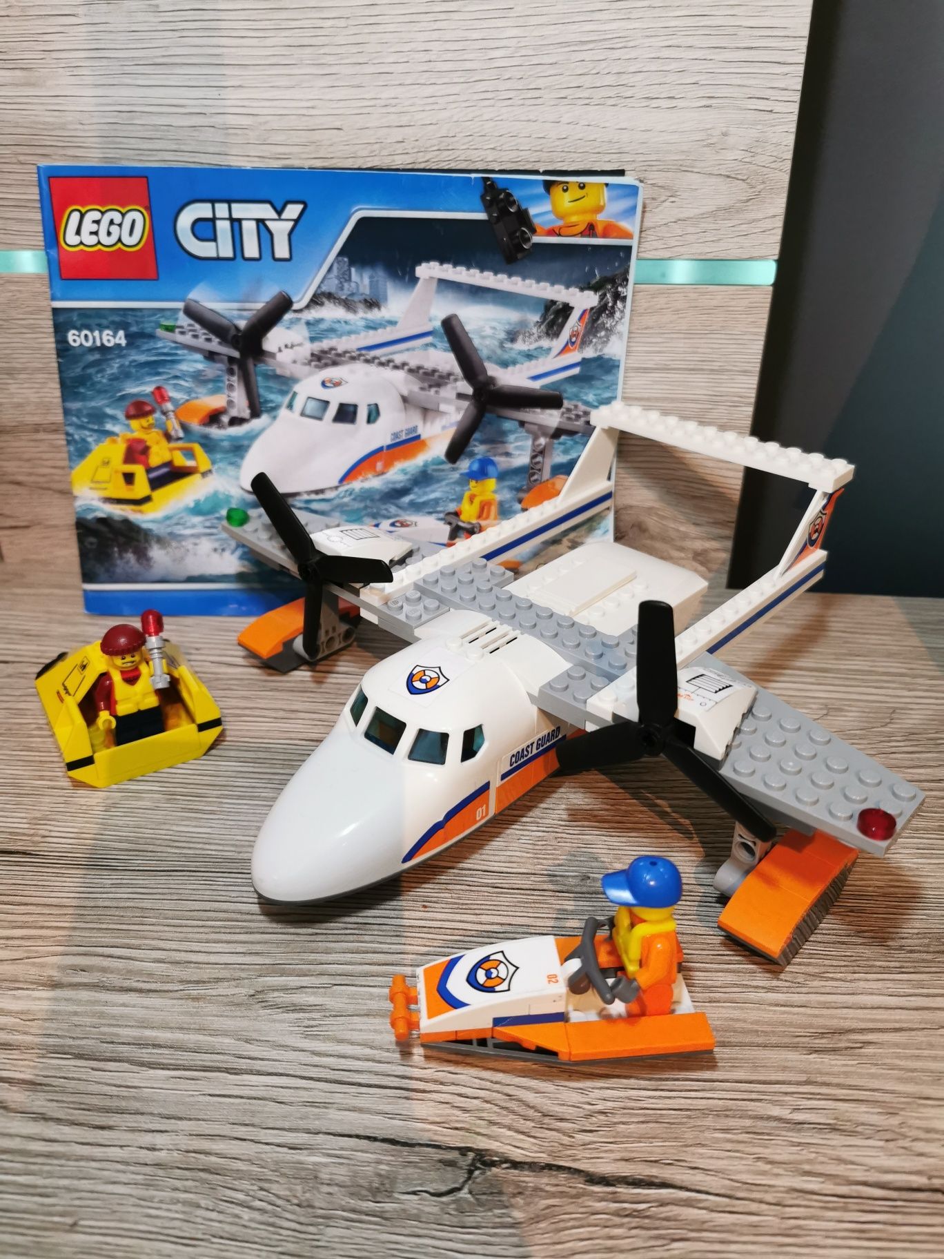 Lego City 60164 Hydroplan ratowniczy kompletny