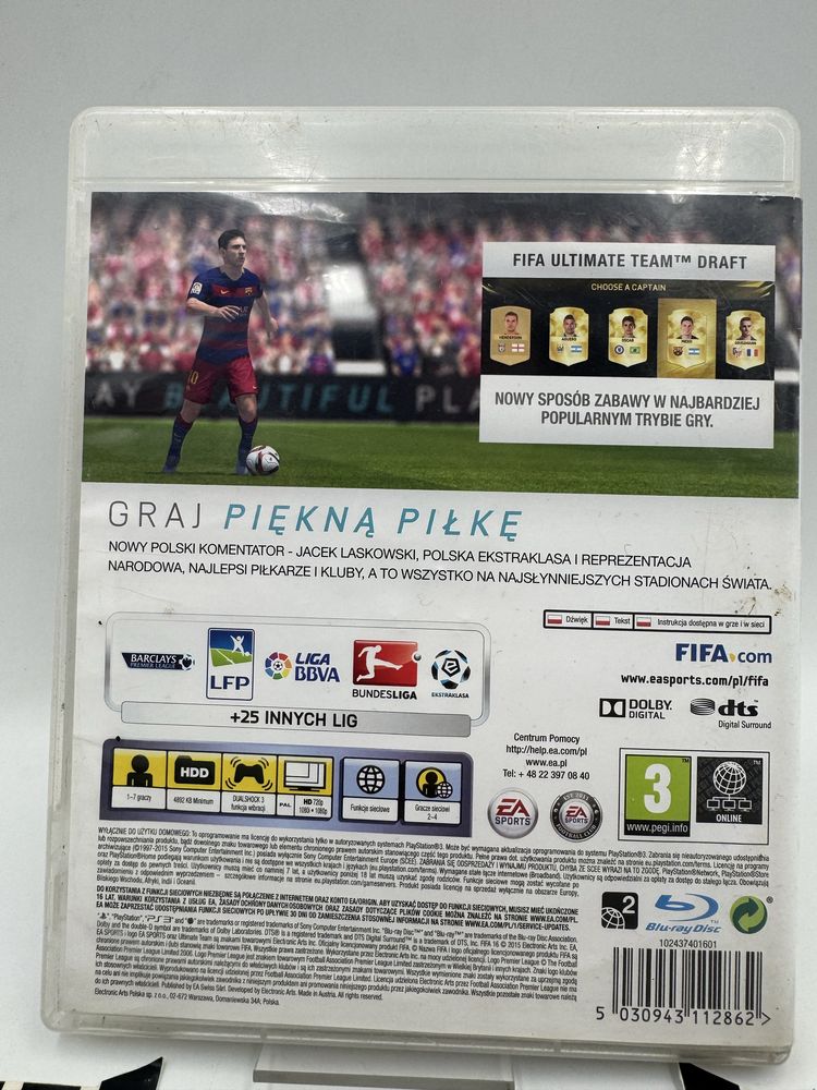 Fifa 16 Ps3 Gwarancja