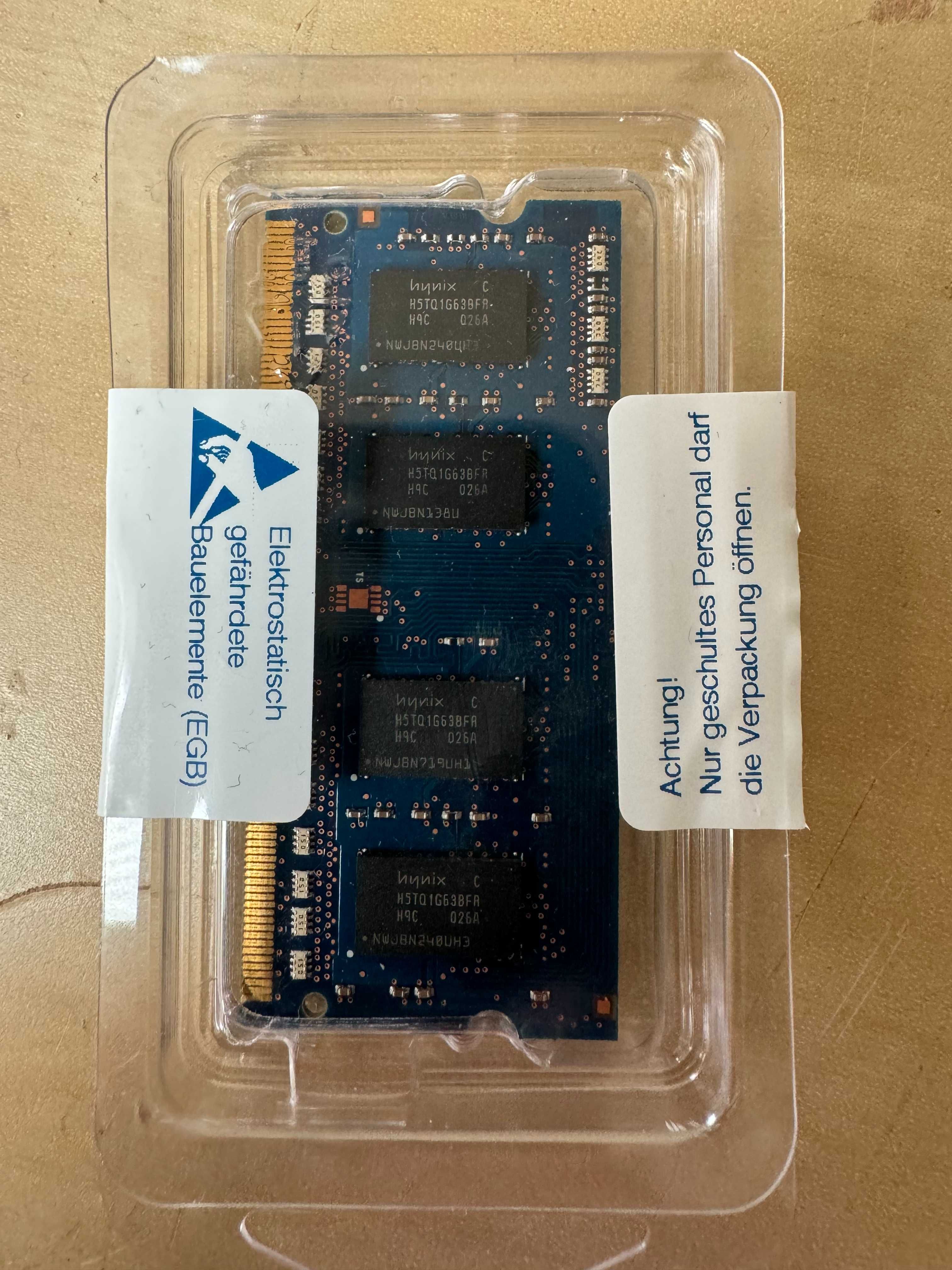 Pamięć PHS DDR3 1GB SoDimm