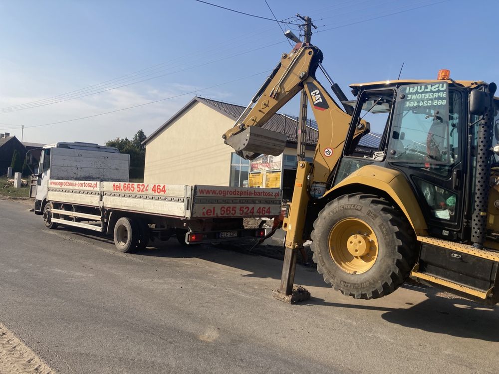 Transport zboza wanna wywrotka - paletowa