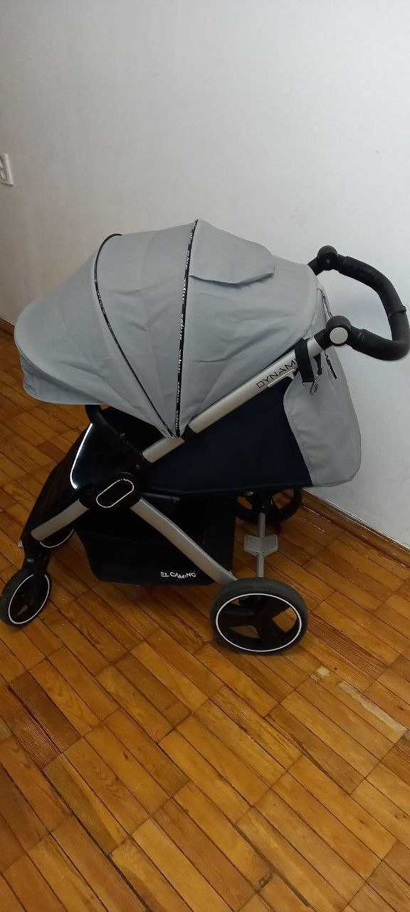 Прогулянкова коляска EL CAMINO DYNAMIC з дощовиком
