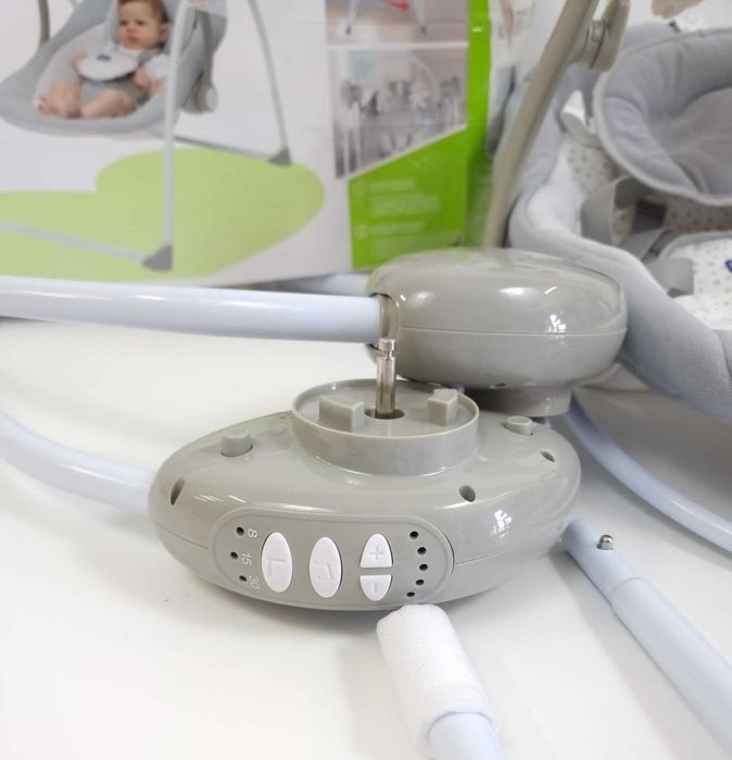 NOWA Huśtawka Chicco Relax & Play Swing bujaczek Cool Grey