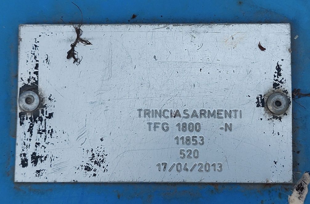 Rozdrabniacz bijakowy ZANON TFG 1800