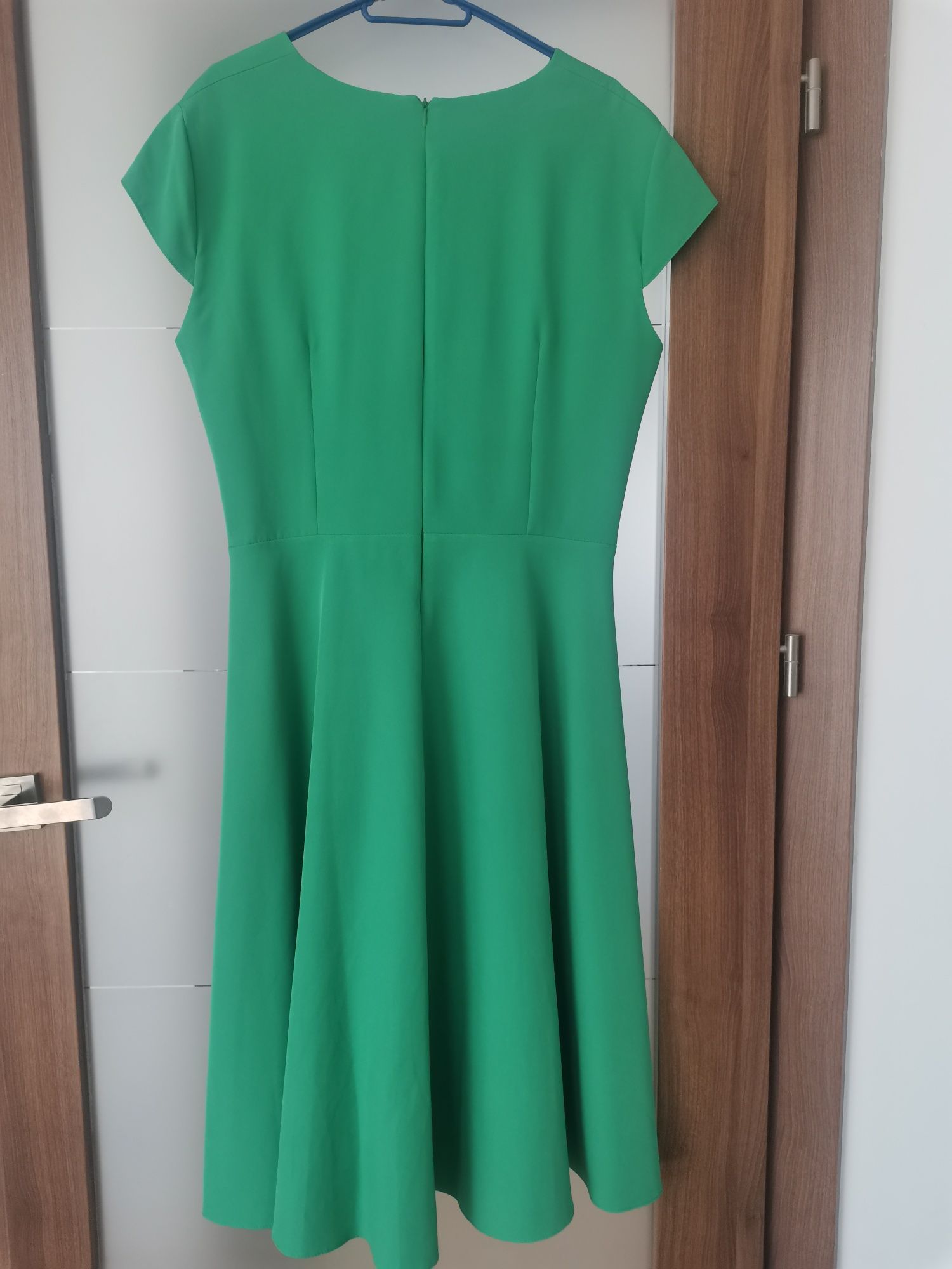 Sukienka midi zielona 44