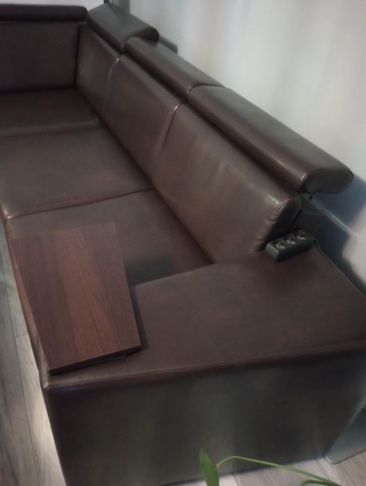 Narożnik skórzany, kanapa