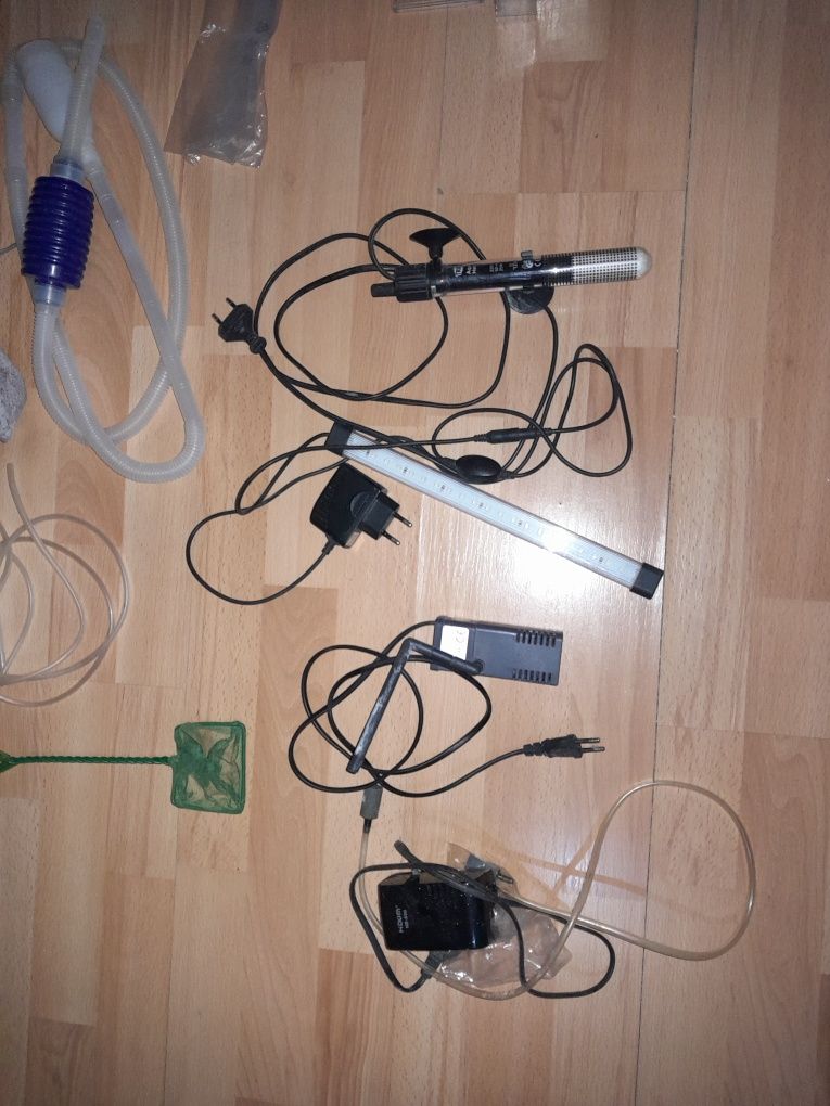 Acessórios para montar aquario