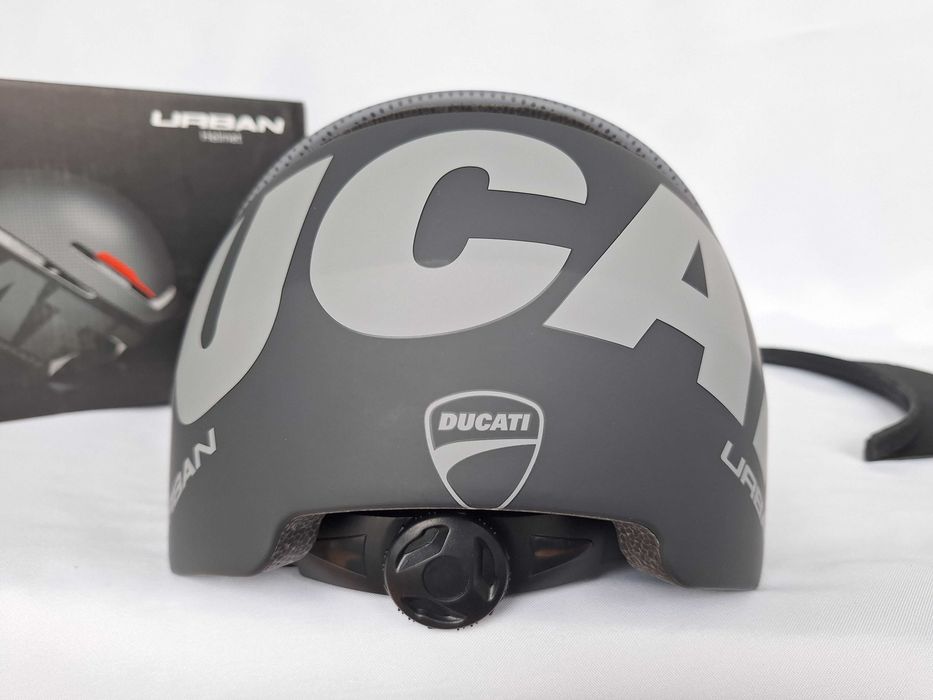 Kask rowerowy Ducati Urban Helmet Grey Matt L/XL 58-62cm e-mobility