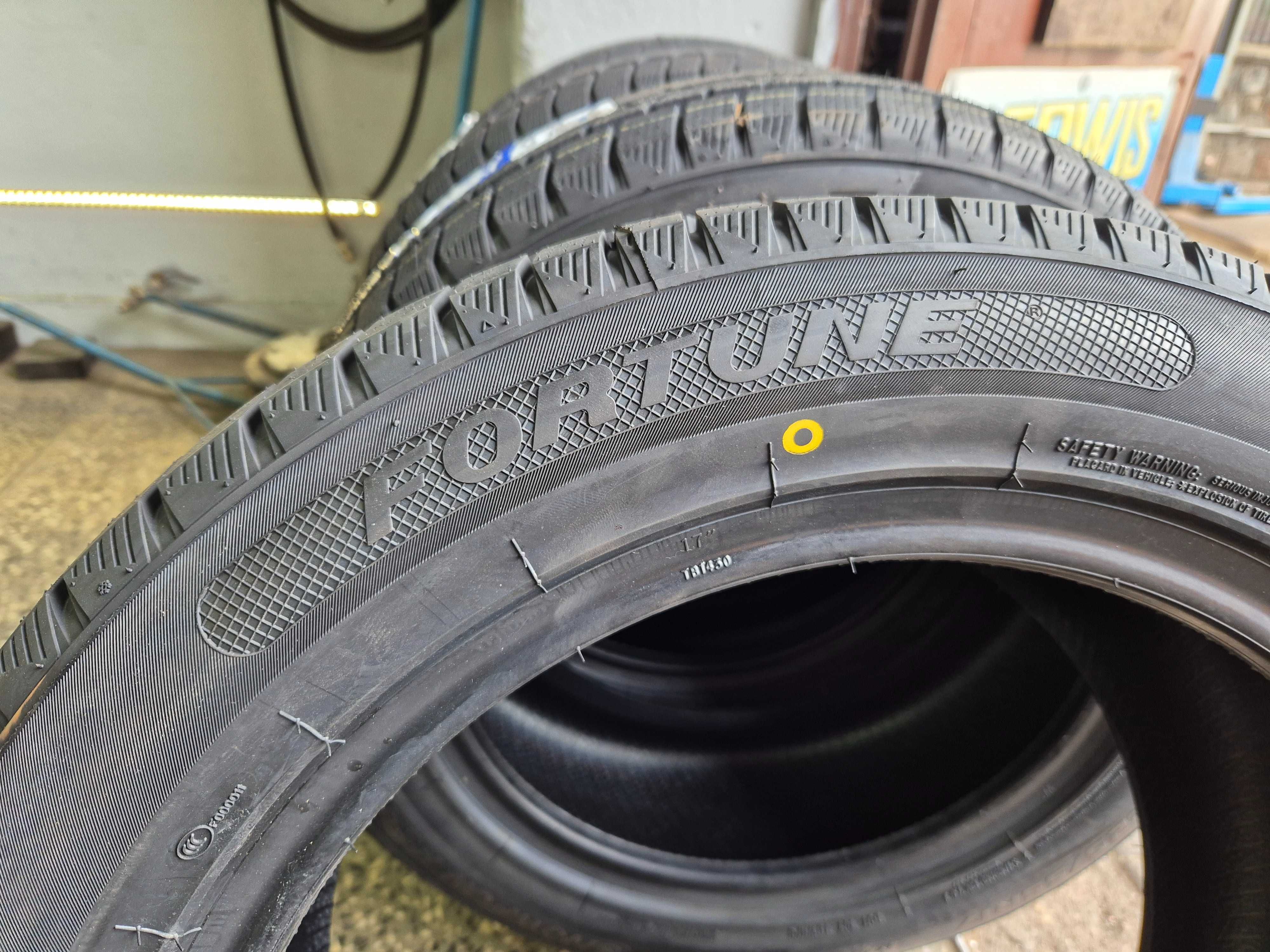 225/55r17 fortune nowe opony zimowe montaz w cenie