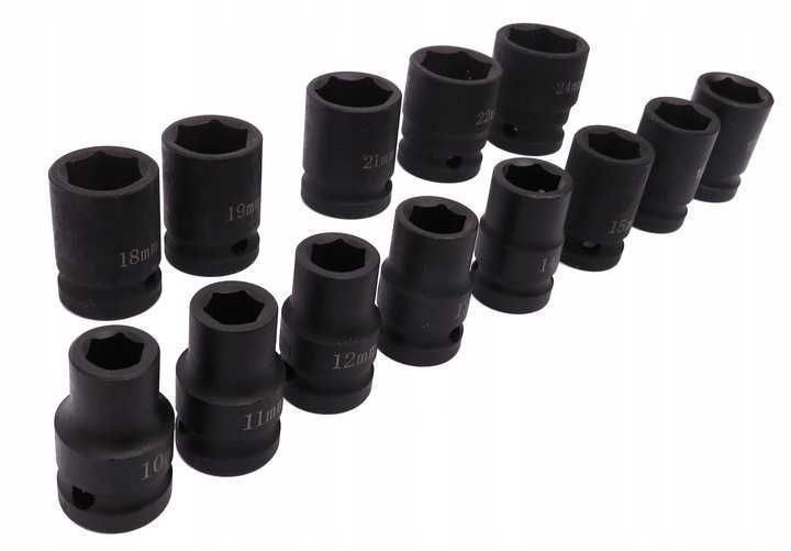 Набір торцевих ударних головок Falon Tech 10-24 мм 1/2" FT1213