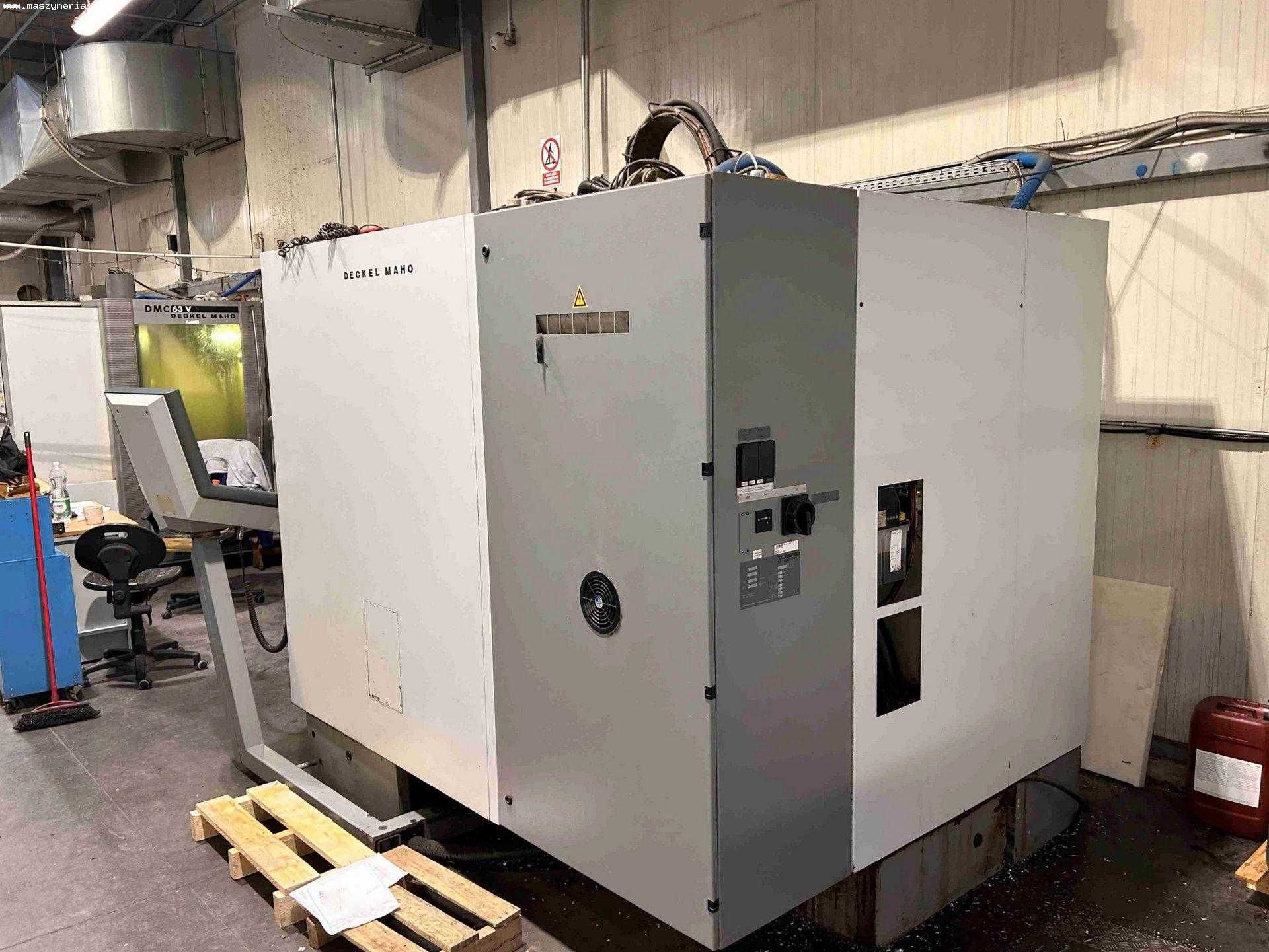Centrum obróbcze CNC DECKEL MAHO DMC 63 V