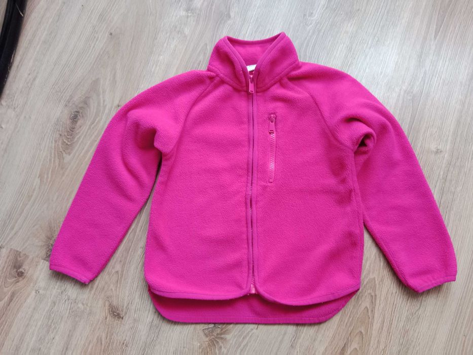 bluza polarowa na zamek rozm 116 cm