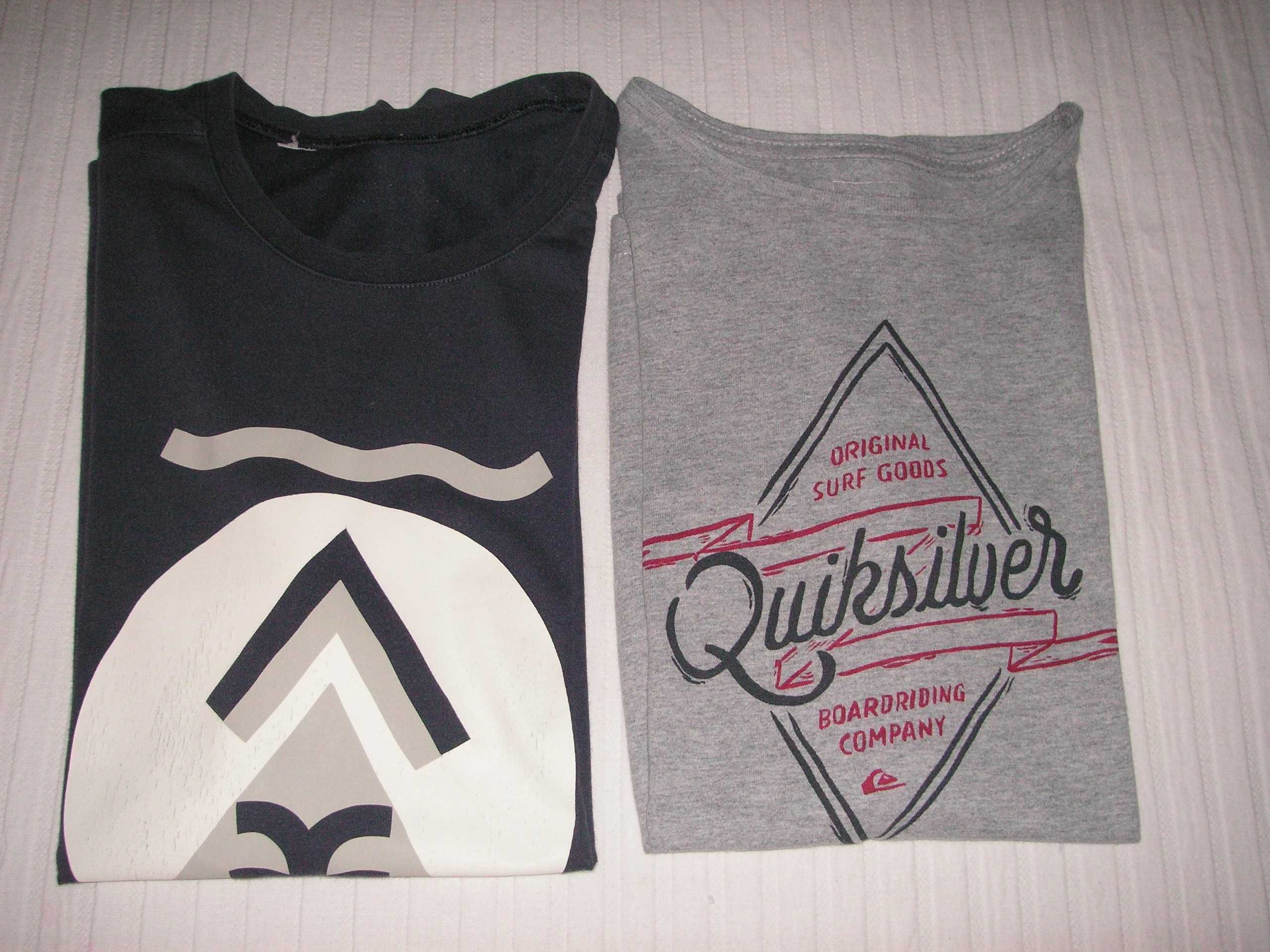 T Shirt QuikSilver e Quechua