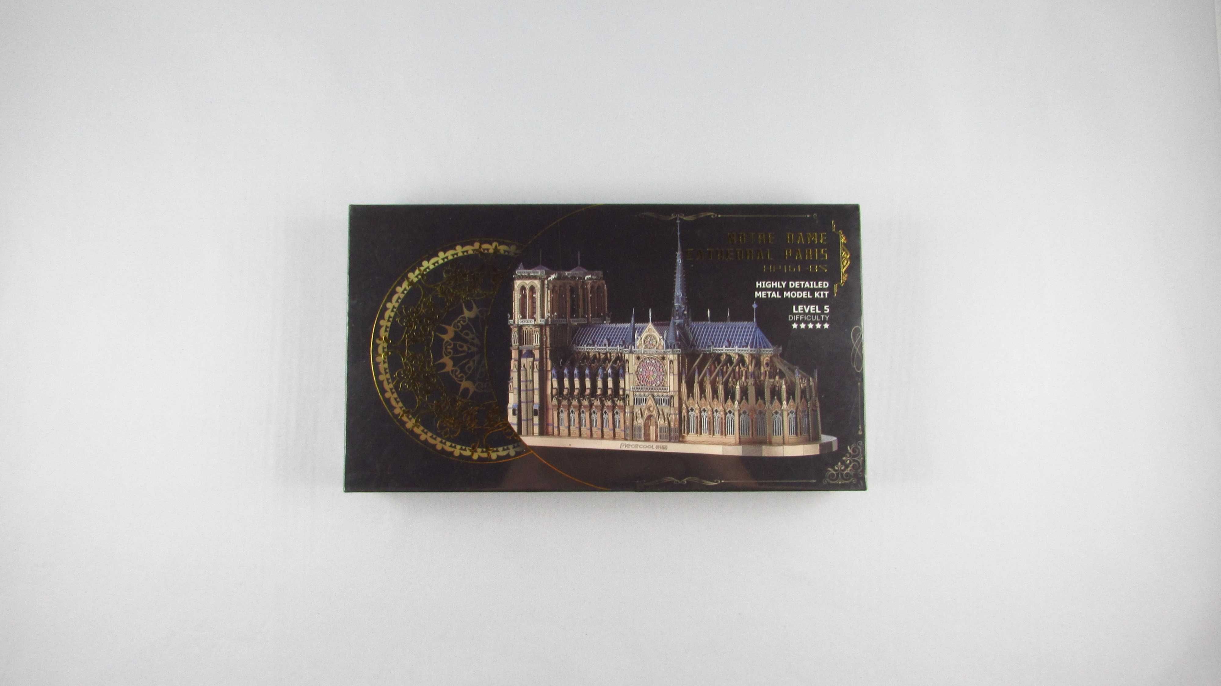 PIECECOOL - Katedra Notre Dame Puzzle Metalowe Model 3D