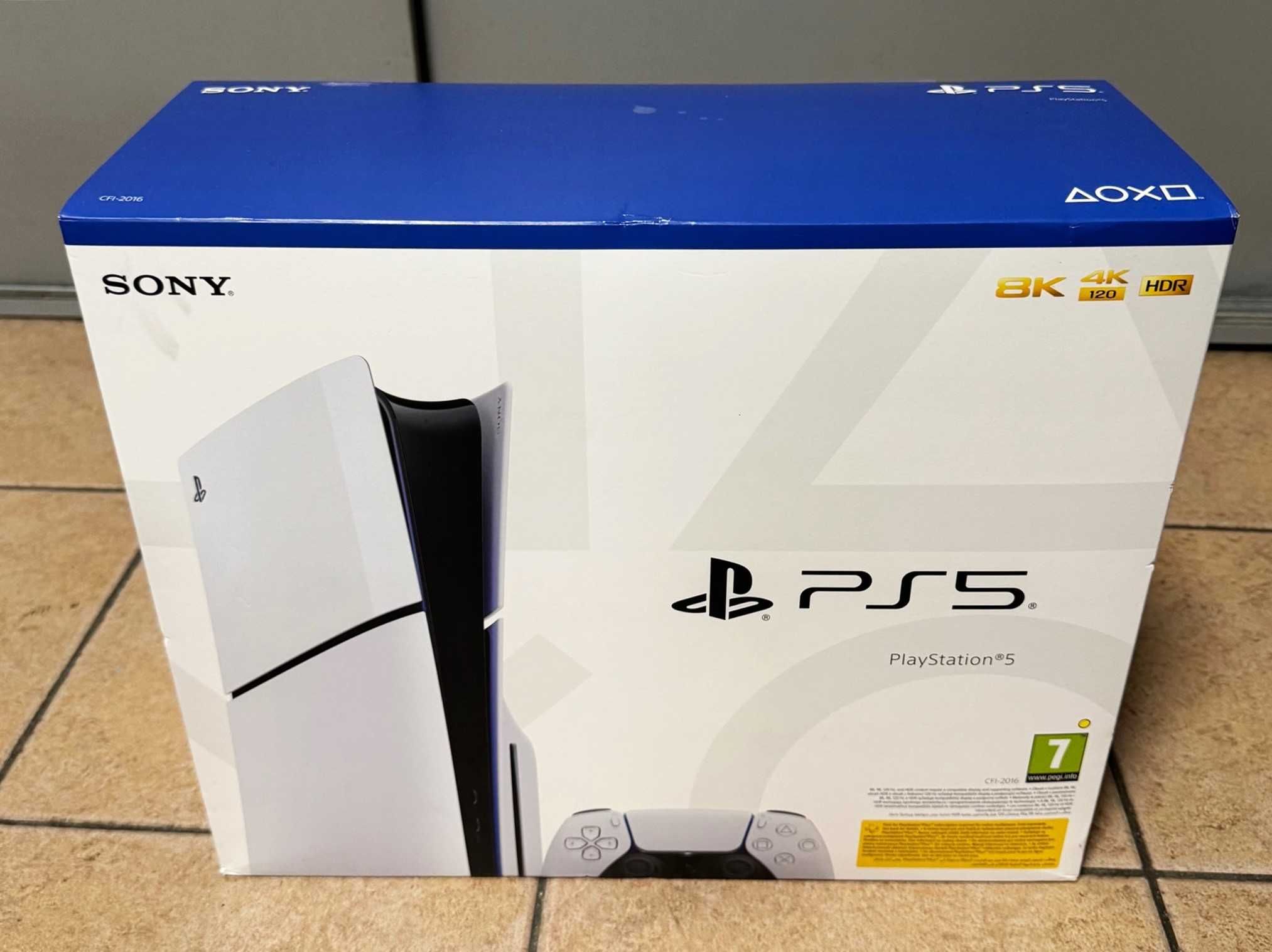 Konsola Sony PlayStation 5 Slim 1TB z napędem nowa / plomba fabryczna