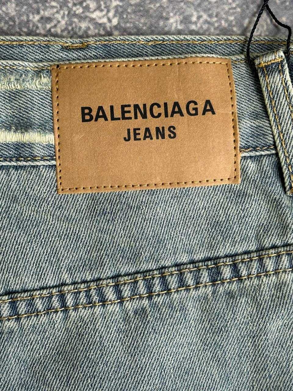 Джинси BALENCIAGA джинсы distressed baggy custom jeans archive opium L