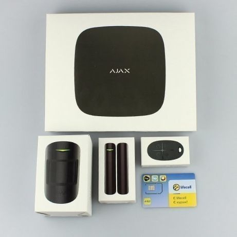 АКЦИЯ AJAX Starterkit 2 HUB2 Беспроводная GSM сигнализация в дом офис