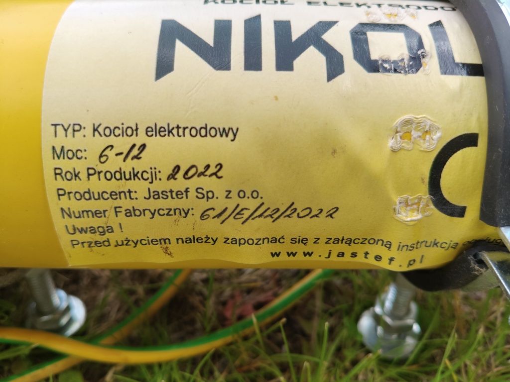 Sprzedam kocioł Jastef Nikola 6-12 Kw  trójfazowy