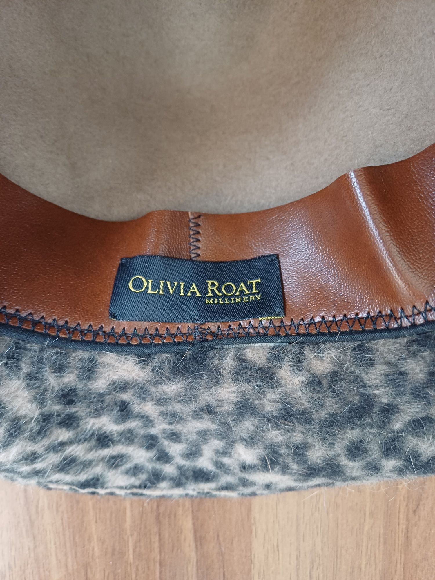 Дизайнерская шляпа OLIVIA ROAT оригинал 57-58