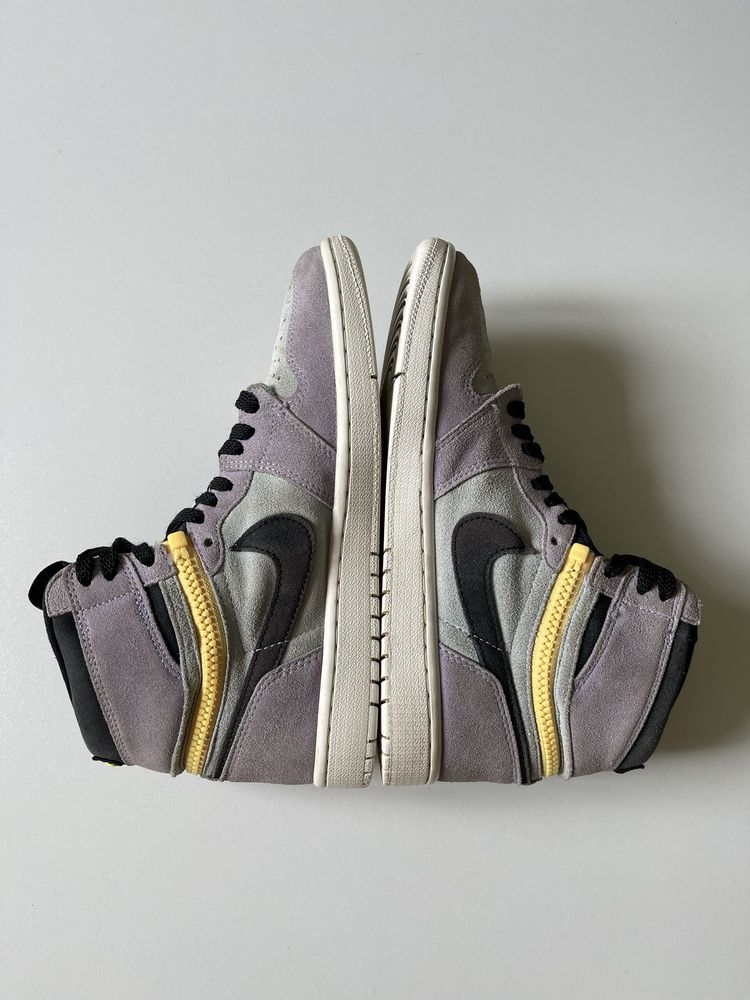 Jordan 1 High Switch Purple Pulse кросівки трансформер кроссовки