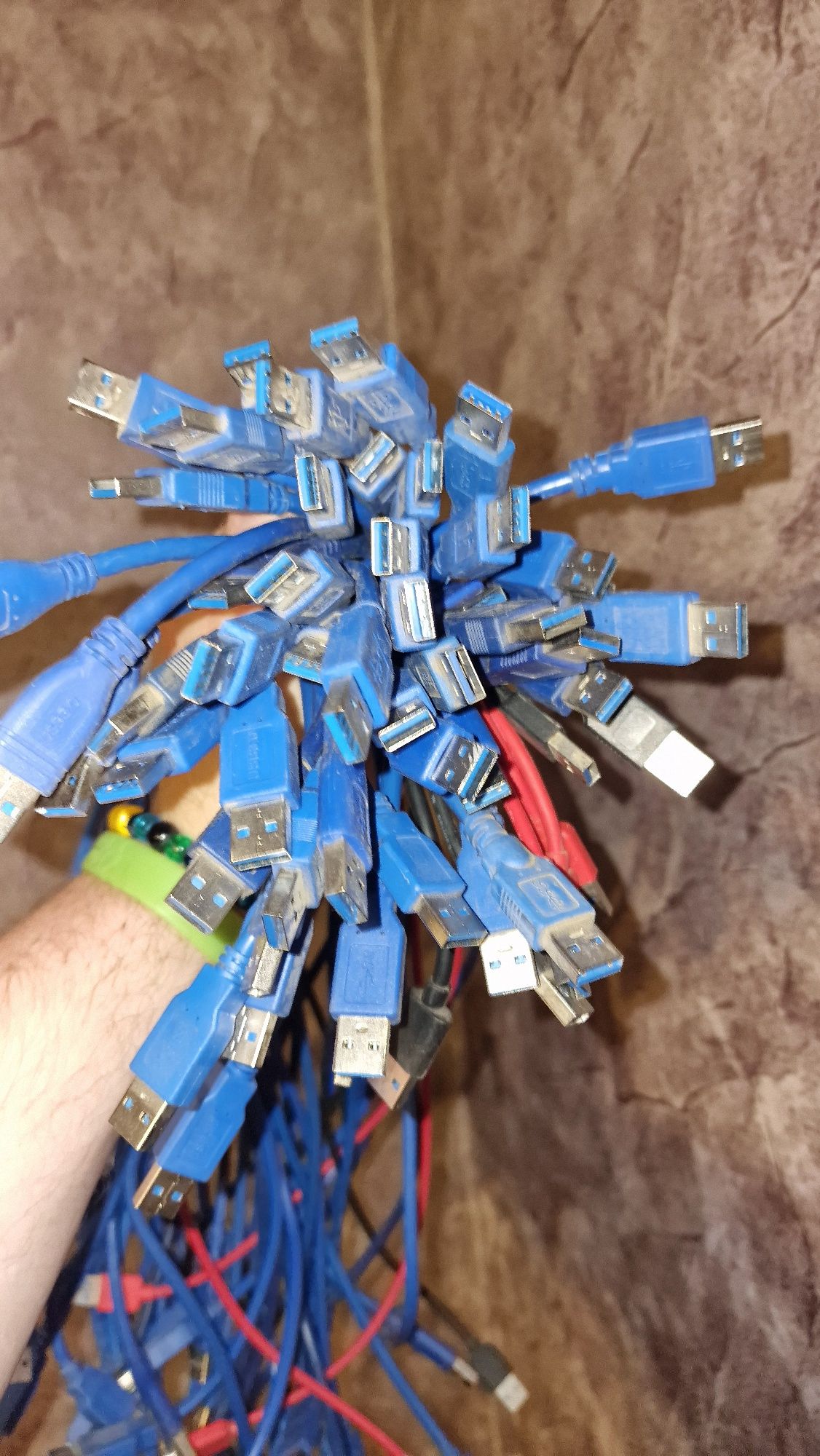 Райзер PCI-E x1 to 16x USB 3.0 6Pin Power