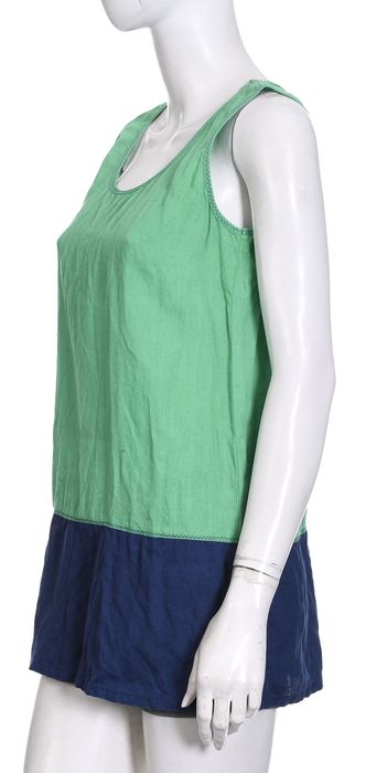 FASHION FOR YOU lniany top bez rękawów 36 38