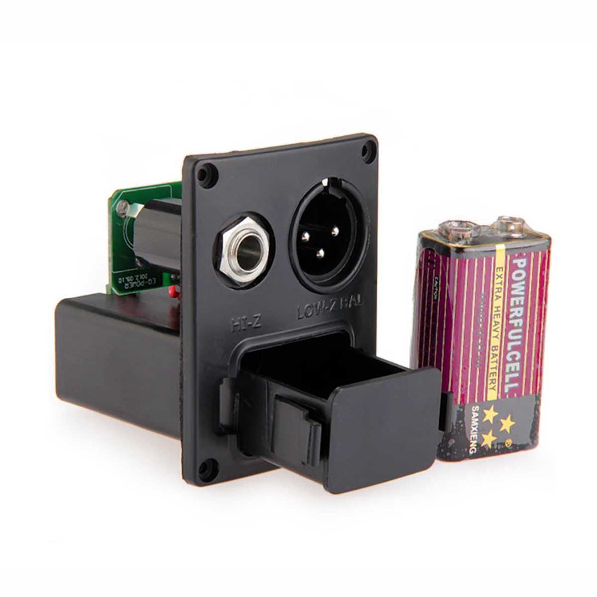 Pickup aktywny przetwornik do gitary z tunerem zestaw Kera Audio LC-5