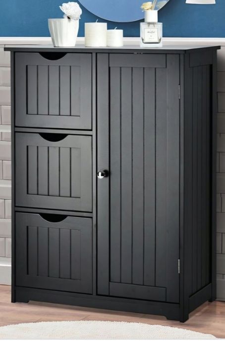 Szafka czarna 60x30x81