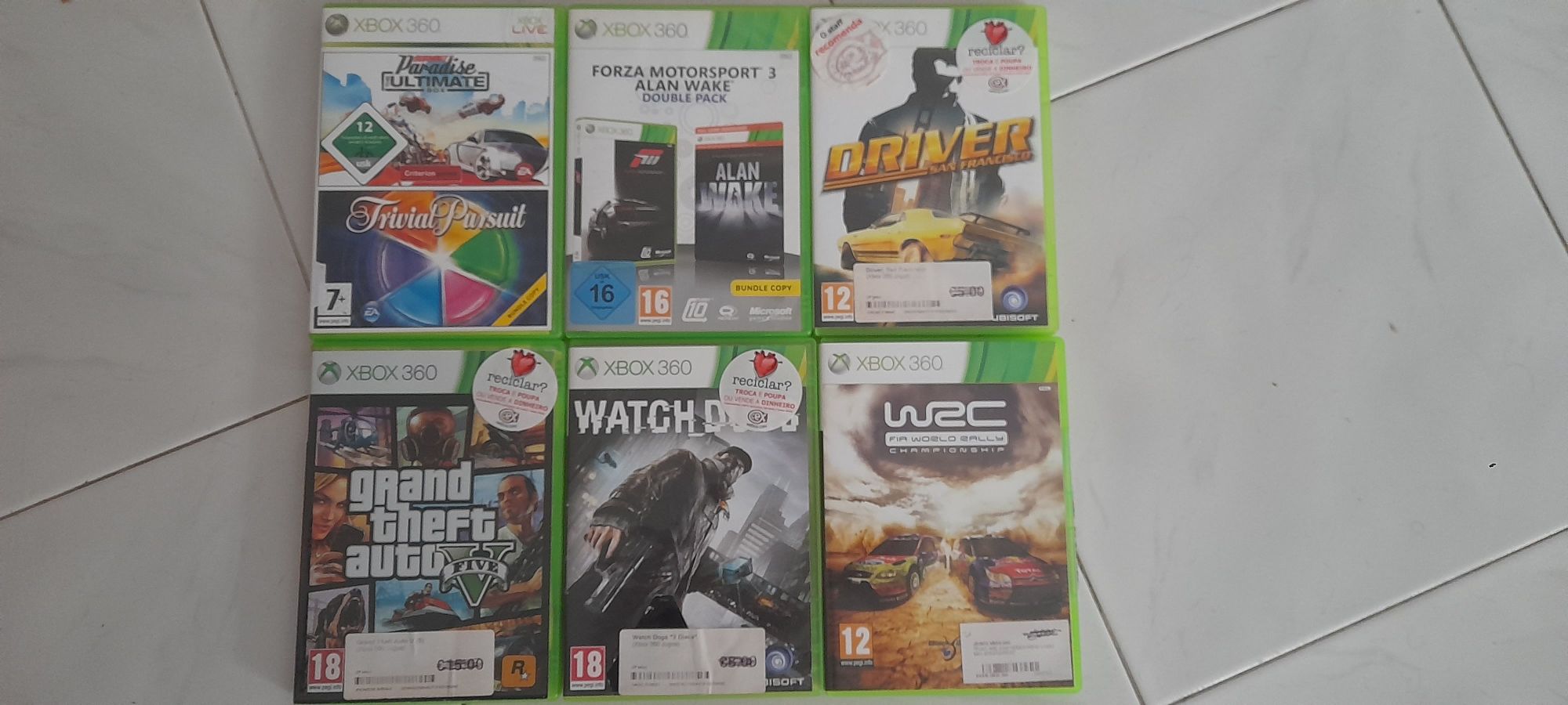 Xbox One 500GB + Jogos Xbox 360