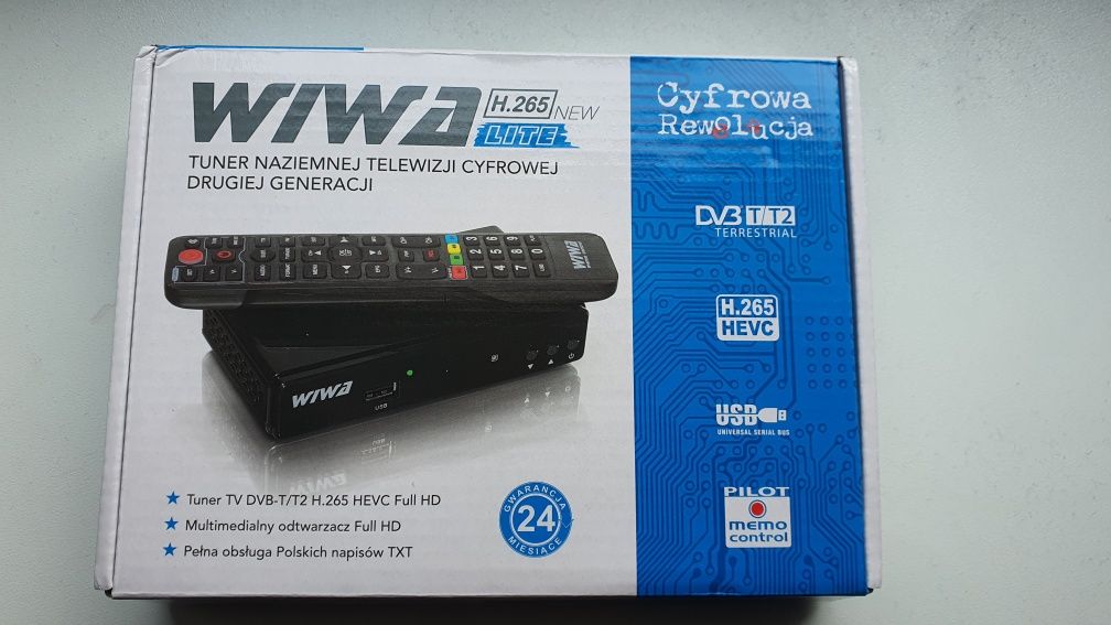 Tuner dvbt2 Wiwa lite