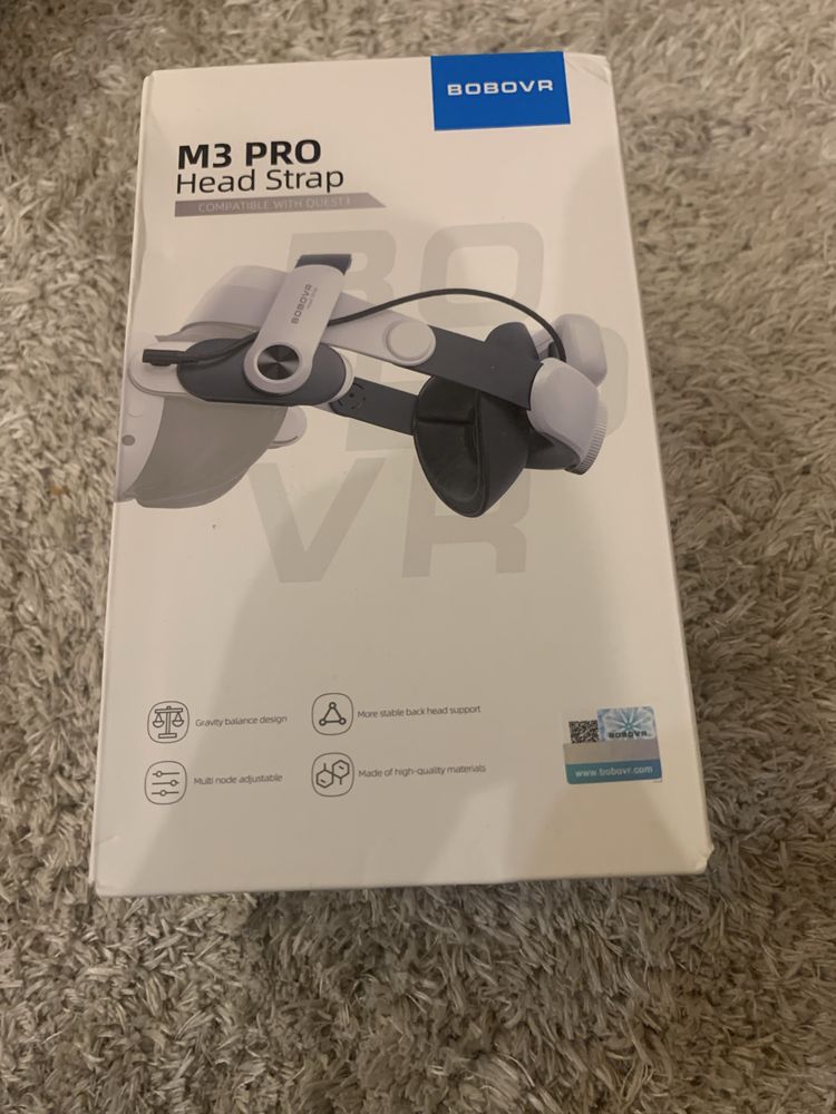 Meta quest 3 + bobovr m3 pro + кейс