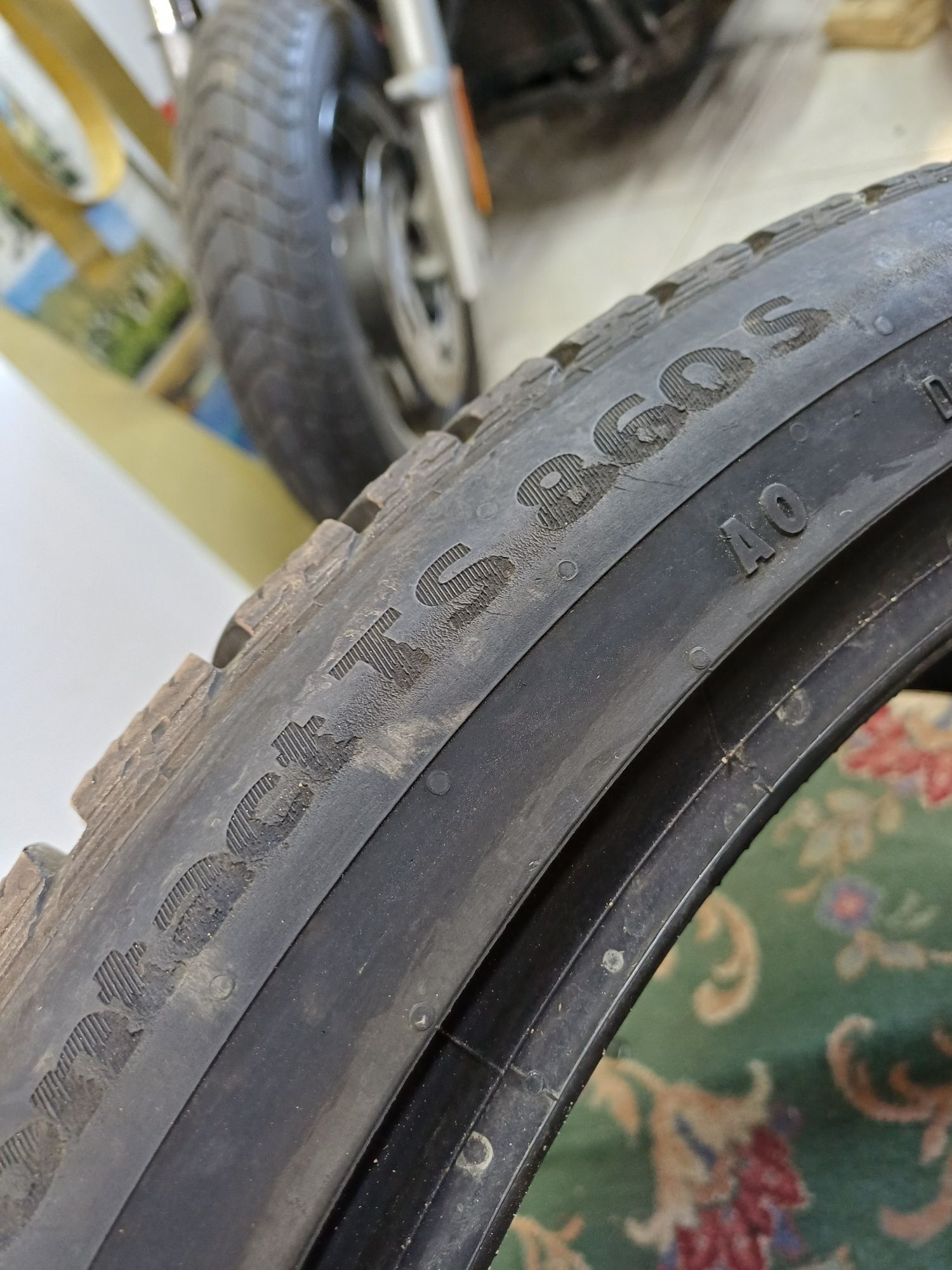 Opona zimowa 285/35r22 W XL CONTINENTAL 2022r 7.5mm.